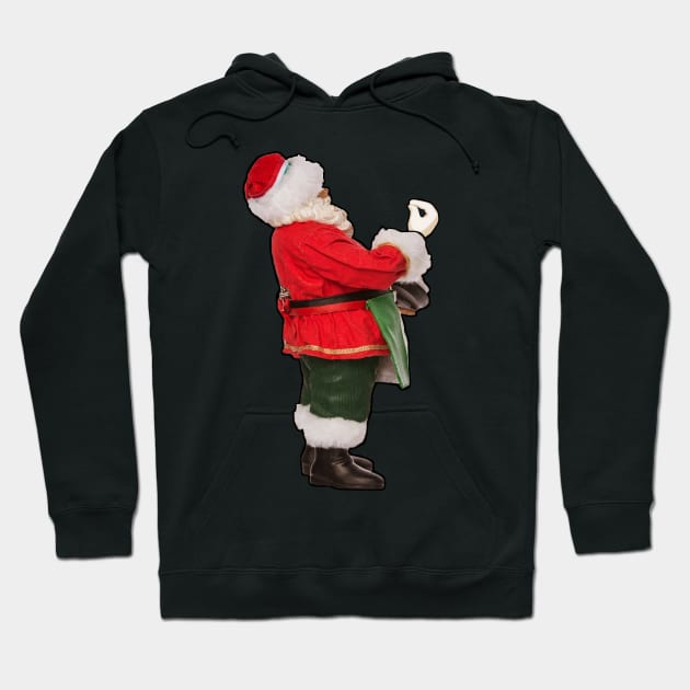 Italian Hand Gesture Italia Italy Italiano Funny Santa Hoodie by BOB